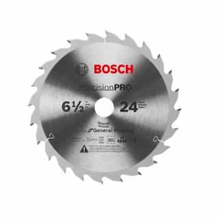 6-1/2-in Precision Pro Track Saw Blade, 24 Tooth