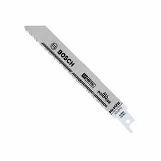 Bosch 6-in Reciprocating Saw Blade, All-Purpose, 10 TPI, Bulk
