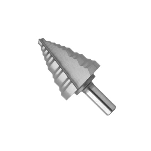 1/4-in to 1-3/8-in Step Drill Bit, High-Speed Steel
