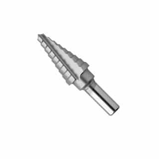 1/4-in to 3/4-in Step Drill Bit, High-Speed Steel