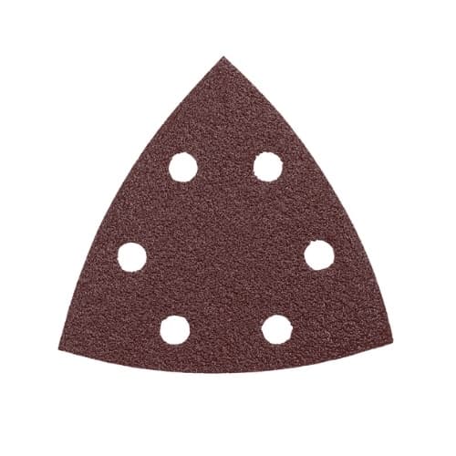 3-3/4-in Sanding Triangle Set, Wood, 80 Grit