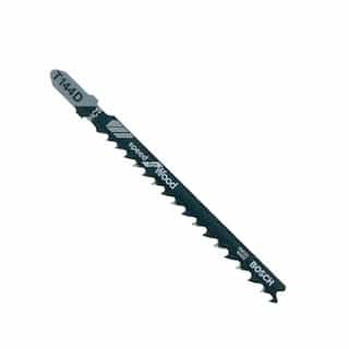 Bosch 4-in Jig Saw Blade, T-Shank, Wood, Straight, 6 TPI, 3 Pack