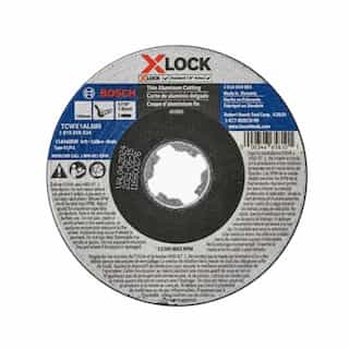 Bosch 4.5-in X-LOCK Cutting Wheel, Arbor Type 1A, 46 Grit