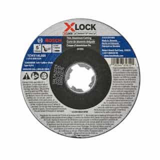 Bosch 5-in X-LOCK Metal Cutting Wheel, Arbor Type 1A, 46 Grit