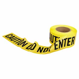 3" X 1000' Caution Do Not Enter Barrier Safety Tape