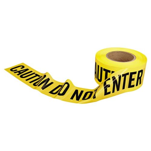 3" X 1000' Caution Do Not Enter Barrier Safety Tape