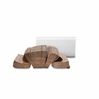 Baseline Multifold Hand Drying Paper Towels, Brown