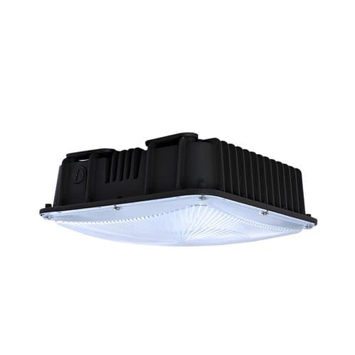NovaLux 50W LED Canopy Light, 175W MH Retrofit, 5300 lm, 4000K, Black