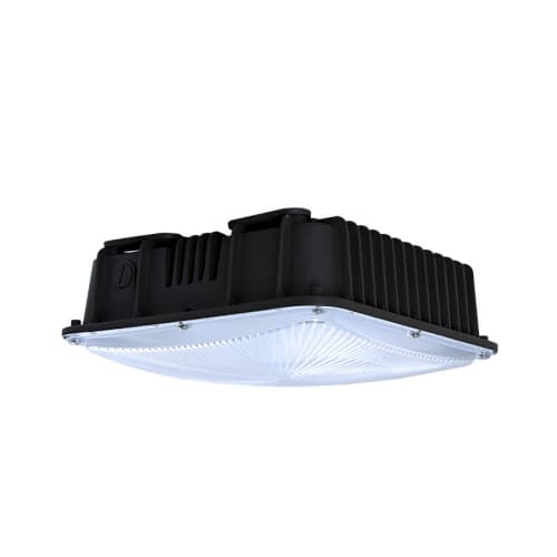 75W LED Canopy Light, 250W MH Retrofit, 7875 lm, 5000K, Black