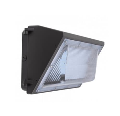 NovaLux 60W Semi Cut-Off LED Wall Pack w/ Photocell, 250W MH Retrofit, 7200 lm, 5000K, Black