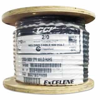 250 Ft. Welding Cable with Foot Markings, 4/0 AWG