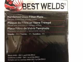 Best Welds Shade 11 4-1/2" X 5-1/4" Glass Filter Plates