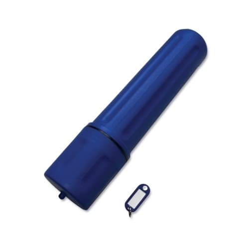 14-in Rod Storage Canister, 10lb Capacity, Blue