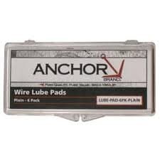 Best Welds Solid Non-Flammable Plain Wire Lube Pads, 6 Pack