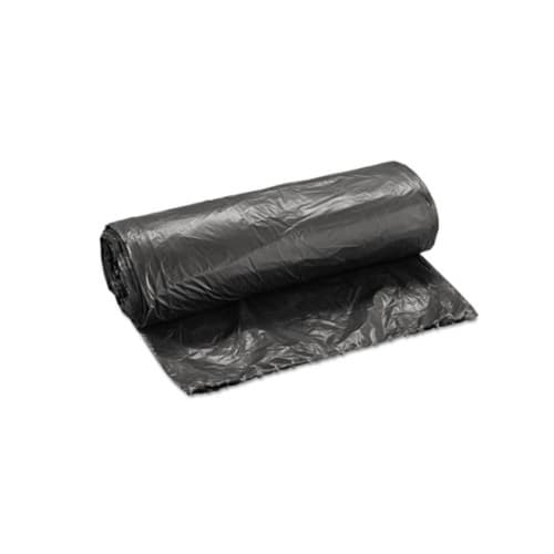 Boardwalk Black Linear Low-Density Can Liners w/ 12 to 16 Gal Capacity