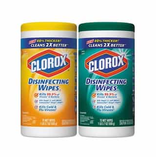 Clorox Fresh Scent/Citrus Blend Disinfecting Wipes