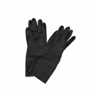 Boardwalk Neoprene Flock-Lined Gloves, Long-Sleeved, Large, Black