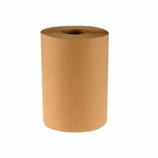 350-ft Non-Perforated Hardwound Roll Towels, 1-Ply, Kraft, Natural