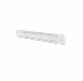 Stelpro 1.5-ft 300W Brava Electric Baseboard, Up To 50 Sq.Ft, 1024 BTU/H, 208V, Soft White