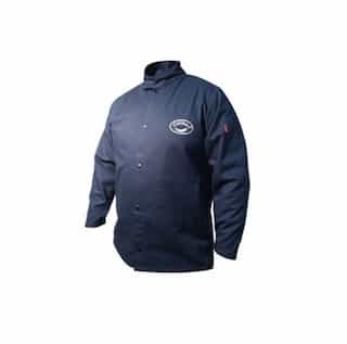 Caiman Flame Resistant Cotton Jacket, Large, Blue