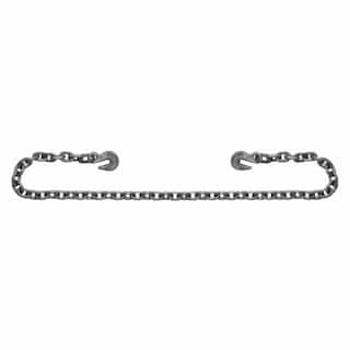 Campbell 3/8"X16' Carbon Steel Binder Chains with Alloy Hooks