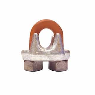 5/16-in Wire Rope Clip, 5-1/4 Rope Turnback, 2 Pack