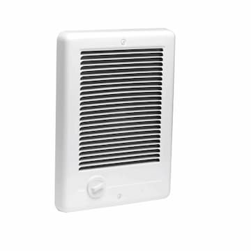 Cadet Heater Com-Pak Wall Heater, Grill Only, White