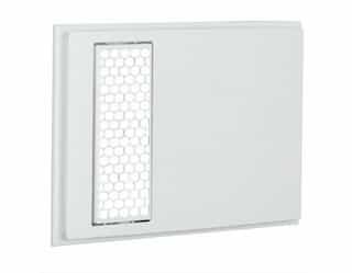Apex72 Wall Heater Metal Hexagonal Grill Only, White