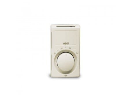 Mechanical Cooling or Heating Line Voltage Wall Mount Thermostat, Ivory