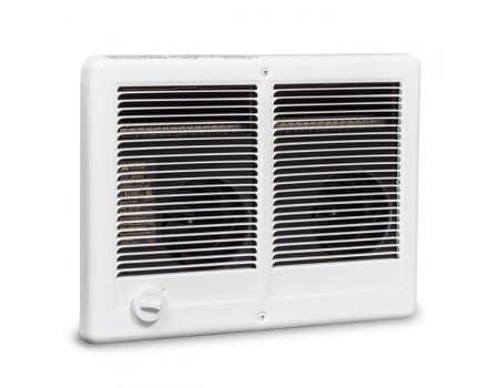 White, Com-Pak Twin Series Wall Heater Single Grill Assembly Only