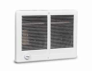 Cadet White, Com-Pak Twin Series Wall Heater Single Grill Assembly Only