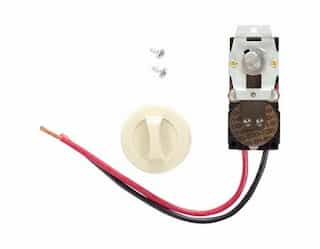 Cadet Almond, Built-In Single Pole Thermostat for Com-Pak Wall Heater, 22A