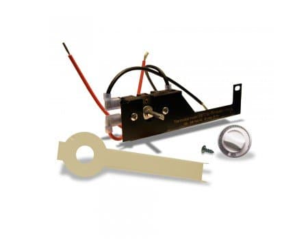 Register Wall Heater Double-Pole Thermostat Kit, Almond
