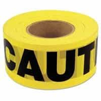 3 Inch Wide 1000 Foot Yellow Barricade Caution Tape