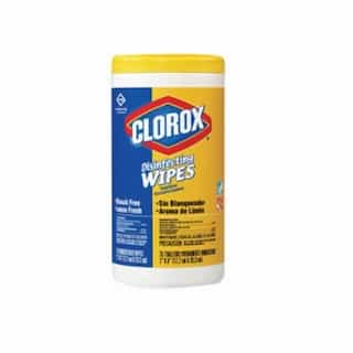 Clorox Disinfectant Wipes, Lemon Scent, 35 Count