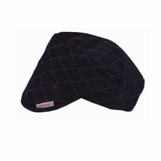 Comeaux Quilted Welding Cap, Size 6-3/4, Black