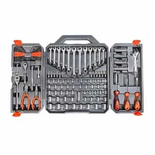Crescent 150 pc. Professional Tool Set w/ 1/4-in & 3/8-in Drive, SAE/Metric