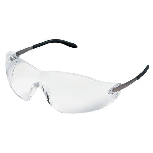 Chrome Frame Clear Lens Blackjack Protective Eyewear