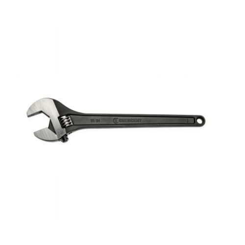 15-in Adjustable Wrench w/ Tapered Handle, Black Oxide
