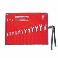 Heat Treated 15 Piece Metric Combination Wrench Sets