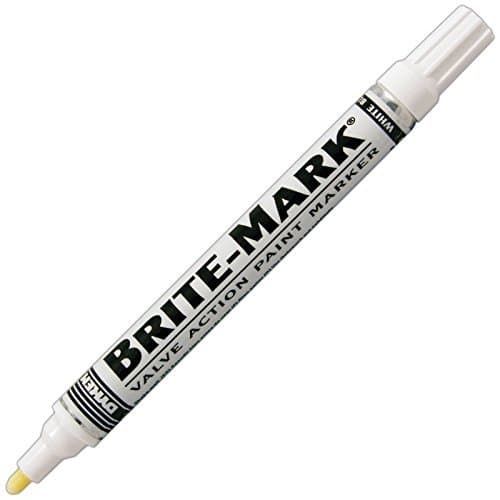 Medium White Brite-Mark Layout Marking Pen