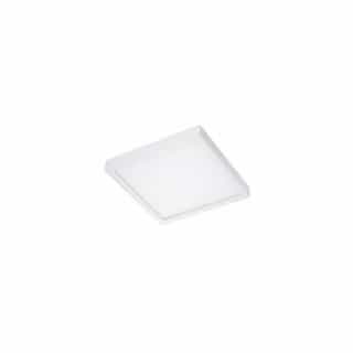 CyberTech 8-in 14W LED Square Ceiling Light, Dimmable, 720 lm, 120V, 3000K, White