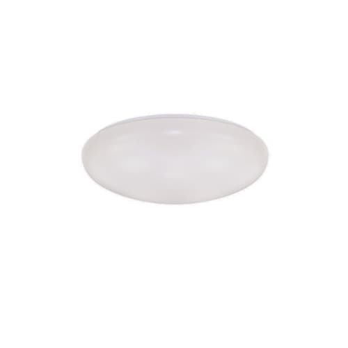 11-in 15W LED Ceiling Cloud Light, Dimmable, 950 lm, 120V, 4000K, White