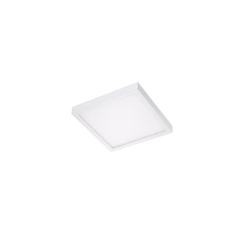 12" 22W LED Square Ceiling Light, Dimmable, 1320 lm, 3000K, White