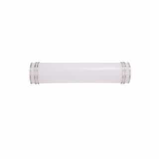 CyberTech 4-ft 35W LED Linear Puff Light, Dimmable, 2800 lm, 4000K, Nickel Satin