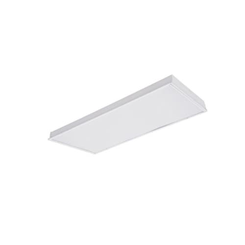 45W 2x4 LED Recessed Troffer, Dimmable, 4100 lm, 120V-277V, 4000K