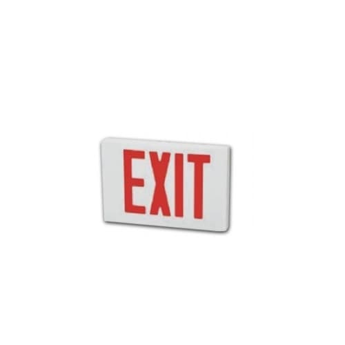 4.4W LED Exit Sign, Green Letters
