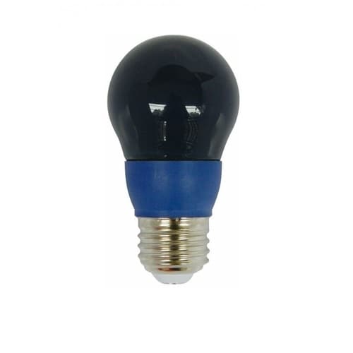 5W LED A15 Bulb, 40W Inc. Retrofit, E26, Blue