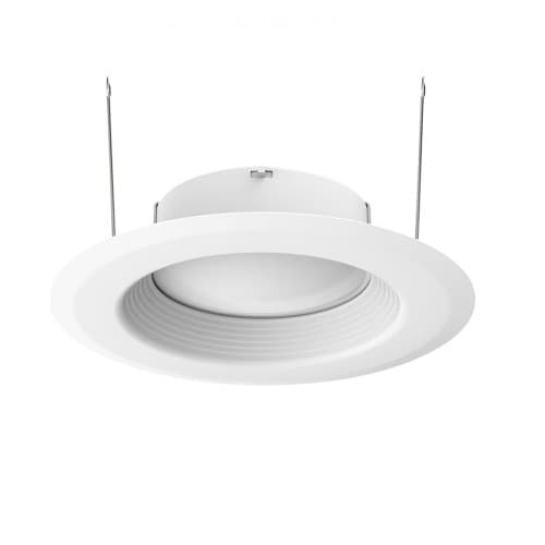 CyberTech 5-in/6-in 12.5W LED Downlight Retrofit Kit, Baffled, E26, 120V, CCT Selectable