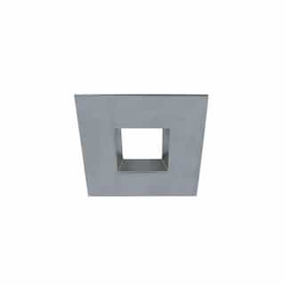 CyberTech Nickel Satin Square Trim for 4" LED Downlights
